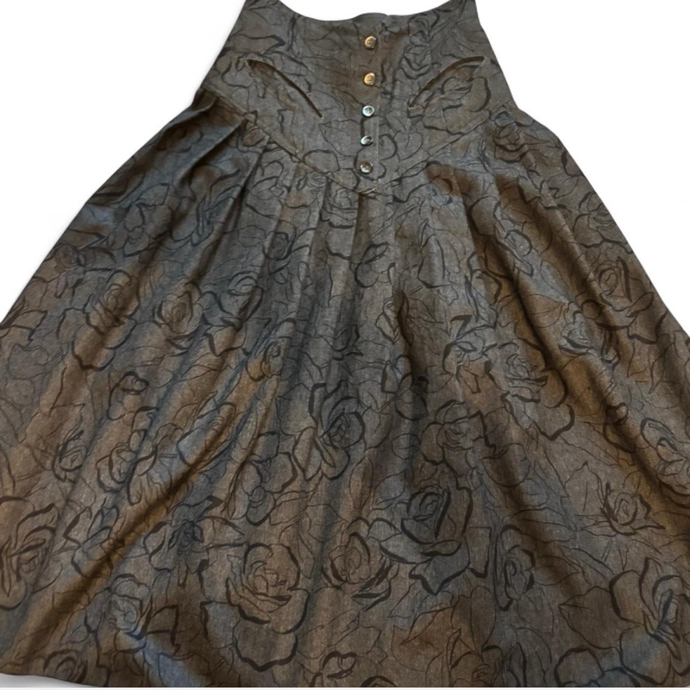 100% Wool high waist skirt